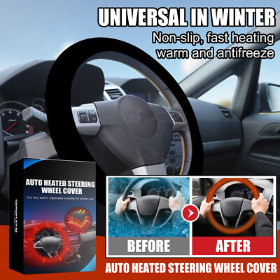 Heated Steering Wheel Cover